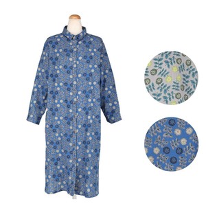 Casual Dress Shirt One-Piece Flower