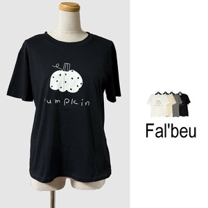 【新作】Pumpkinプリントカットソー　コットン Tシャツ　4色展開