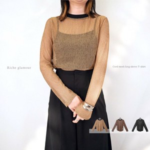 【2025新作】コード　メッシュ　ロングスリーブ　Tシャツ(32896)