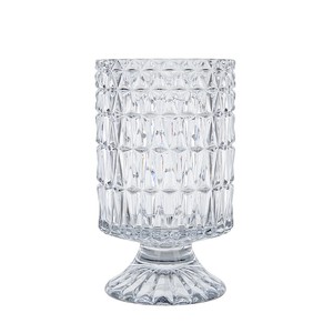Flower Vase Green Clear Vases