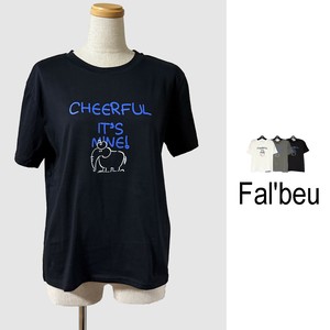 【新作】elephant＆ロゴプリントカットソー　コットン Tシャツ　3色展開