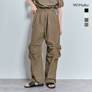 パンツ《ウエストフリルナイロンカーゴパンツ 全4色 2サイズ》