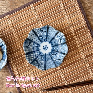 美浓烧 小餐盘 日式餐具 16cm 4张每组 日本制造
