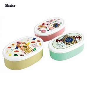 Bento Box Skater Antibacterial Dishwasher Safe 3-pcs set