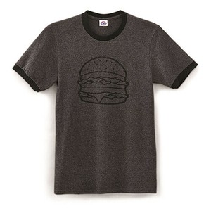 【McDonald's】Tシャツ ユニセックス Grey Big Mac Ringer SM-TEE-3227006 グレー