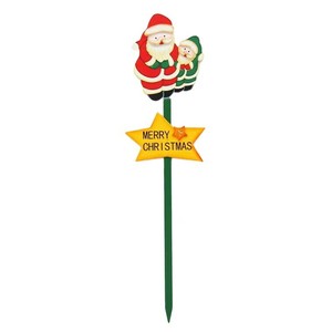 クリスマスガーデンピック サンタクロース merry chiristmas