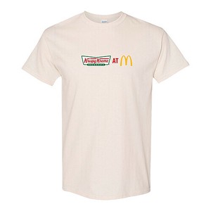 【McDonald's】Tシャツ クラシック フィット Krispy Kreme SM-TEE-107323 ナチュラル