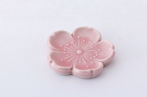 ≪メーカー取寄≫新桜 箸置 ピンク
