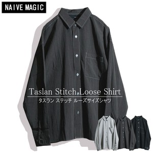 Button Shirt Stitch Loose Size