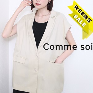 【SALE】■comme soi（コムソワ）■ テーラードジレ