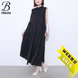 【SALE】 ノースリーブ　ティアードワンピース 2025新作　BRILLANTE東京（196655）