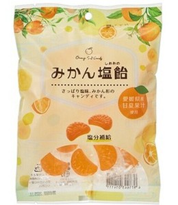 【金扇ドロップス】みかん塩飴　110g