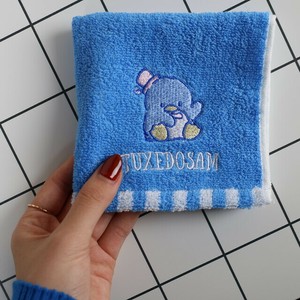 数量限定 特価品 サンリオ タキシードサム サムブルー ミニタオル