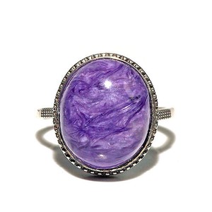 Silver-Based Crystal Ring Rings