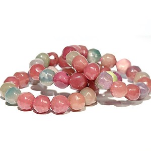 Gemstone Bracelet Opal/Tourmaline Pineapple 13mm