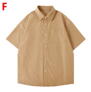 シャツ 薄手 半袖 氷糸 無地 快適 メンズ ファッション MBQ2209