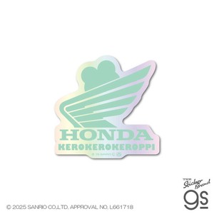 はぴだんぶい×Super Cub ホログラムステッカー ロゴ けろけろけろっぴ サンリオ sanrio Honda LCS1747