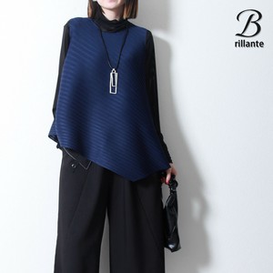 斜めプリーツノースリチュニック タンクトップス 2025  BRILLANTE東京 (187510)