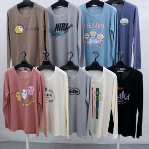 T-shirt T-Shirt Long T-shirt Printed Cut-and-sew