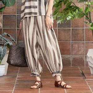 Full-Length Pant Stripe Cotton [2025 NEW]