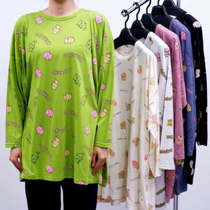 T-shirt Patterned Big Tee Long T-shirt Unisex