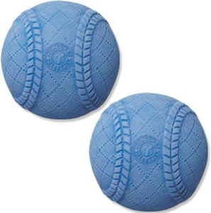 野球 ボール ジュニアマック 2pcs PL71-43　ブルー