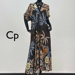 洋装/连衣裙 植物 A字 洋装/连衣裙 化纤/人造丝