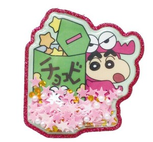 【先行受注】クレヨンしんちゃん BIGキラキラシェイカーステッカー　チョコビ