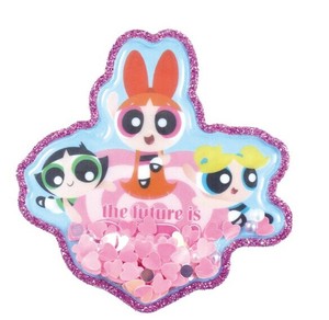 【先行受注】パワーパフガールズ BIGキラキラシェイカーステッカー　チーム