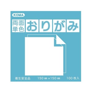 両面単色おりがみ 7.5cm みず/ピンク B75-14 5 セット