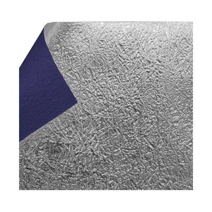 もみ銀箔両面和紙 単色 25cm 紺 10枚入 K0915 1 セット
