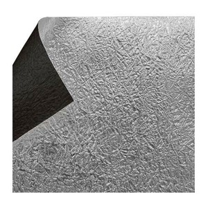 もみ銀箔両面和紙 単色 15cm 黒 10枚入 K0902 5セット