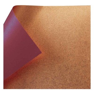 銅箔両面和紙 単色 15cm あずき 10枚入 No.7133-4 5セット