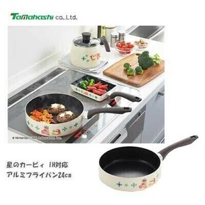 数量限定　星のカービィ IH対応アルミフライパン24cm KBY-03 タマハシ