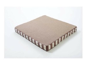 クッション 低反発 無地 シート 「エルマー」 約40×40cm ブラウン 9293809