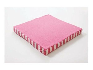 クッション 低反発 無地 シート 「エルマー」 約40×40cm ピンク 9294009