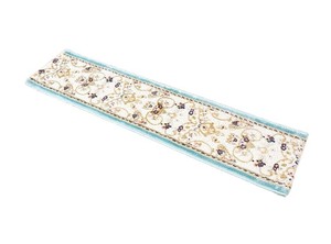 ウィルトン織マット ロザリオ 30×120cm BL