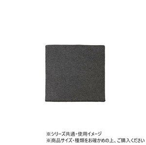 フィース お尻が蒸れにくいクッション 40×40cm ブラック 1212080038701