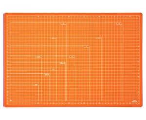 ナカバヤシ 折りたたみカッティングマット A3サイズ オレンジ CTMO-A3OR