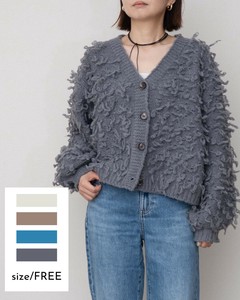 预购 罩衫 针织罩衫 流苏 新商品