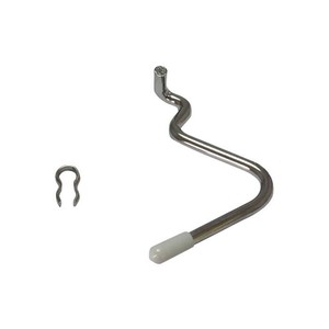パンチングボード用L型フック白4個入 PBLF-52 869715