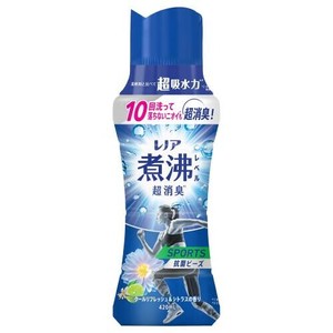 レノア煮沸レベル消臭抗菌ビーズ　SPORTS　クールリフレッシュ＆シトラスの香り　本体 420ml 【洗濯用品】