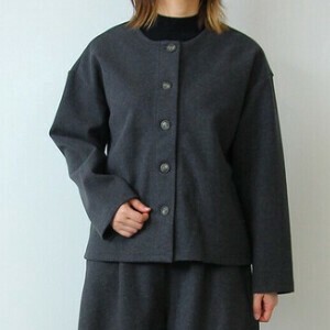 Blouson Jacket Collarless Blouson [A/W NEW]