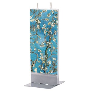 スタンド付キャンドル　無香料　ゴッホ - アーモンドの花　17K019 ギフト/雑貨/インテリア