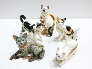 Animal Ornament Small Case Set of 5
