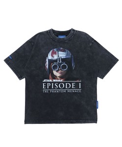 T-shirt face Crew Neck T-Shirt Star Spring/Summer Short Sleeve