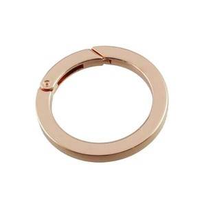ハイロジック 丸カラビナ　50mm　ピンクゴールド　1個入　29257
