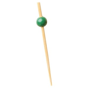 萬洋 チェリー串 (緑)5cm100本入 18-394B