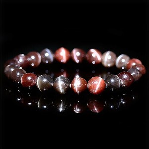 Gemstone Bracelet Aquamarine/Coral Lite 9.2mm