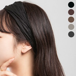 ヘアバンド《ワイドヘアターバン 全5色》